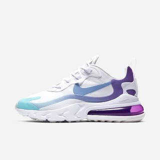 Pantofi Casual Nike Air Max 270 React Dama Albi Violet Albastri Deschis | XJFN-59476